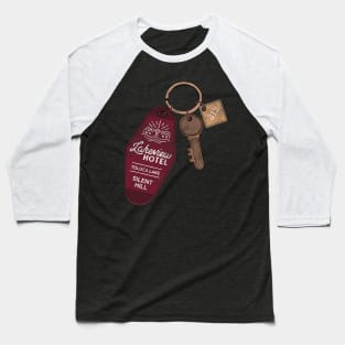 Lakeview Hotel - Grunge Baseball T-Shirt